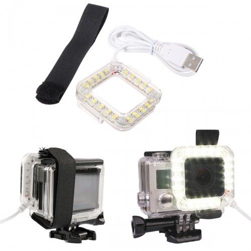 LED підсвічування для екшн-камер Xiaomi YI, SJCam, GoPRO (код № XTGP252)