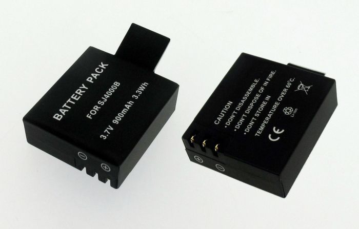 Акумулятор SJ4000 - аналог для SJCAM SJ4000, SJ4000 Wifi, SJ5000, SJ5000 Wifi, SJ5000 Plus, SJ5000X, M10