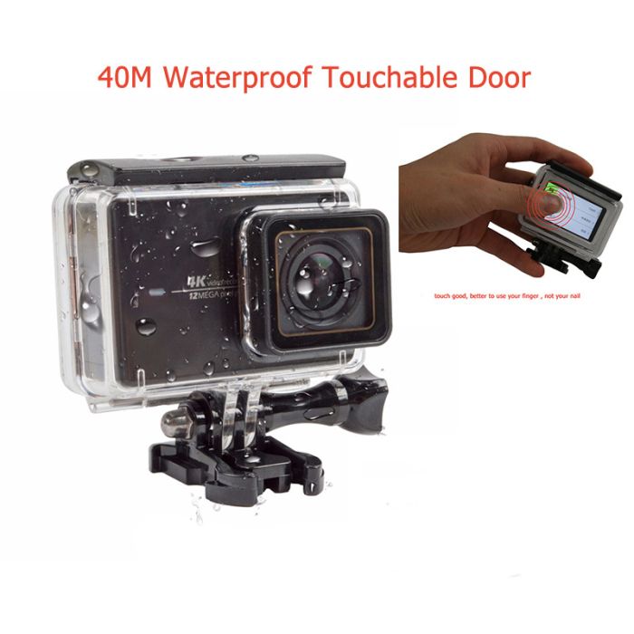 Аквабокс, водонепроникний бокс, тачскрін для екшн камери Xiaomi YI II 4K, 4K Plus, YI Lite (Арт. XTGP333A)