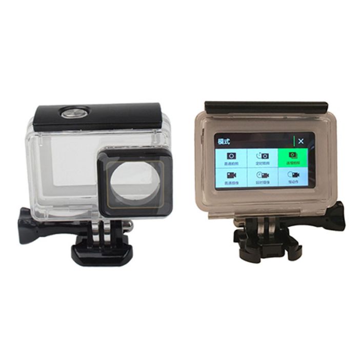 Аквабокс, водонепроникний бокс, тачскрін для екшн камери Xiaomi YI II 4K, 4K Plus, YI Lite (Арт. XTGP333A)