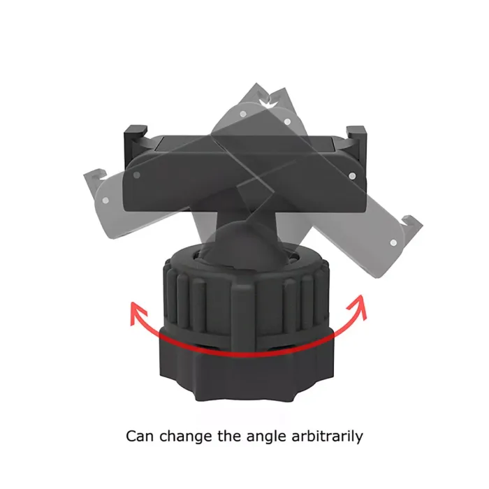 Шарнірний магнітний адаптер із двома захватами для DJI Action 2, 3 з отвором під болт 1/4"