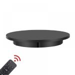 Поворотний стіл для предметного знімання з вбудованим акумулятором Puluz EDA002243902B 52 см (до 100 кг) чорний