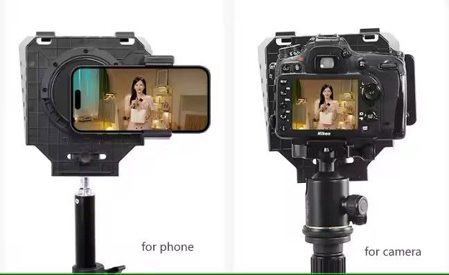 Телесуфлер — телепромтер Soonpho F7 telepromter 7" — суфлер для смартфона