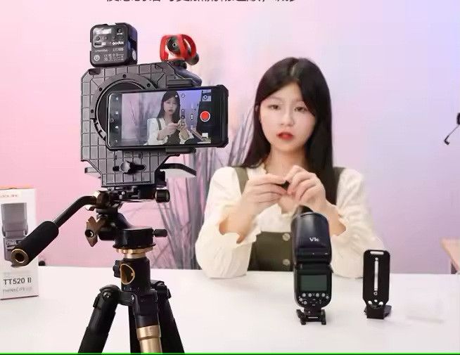 Телесуфлер — телепромтер Soonpho F7 telepromter 7" — суфлер для смартфона