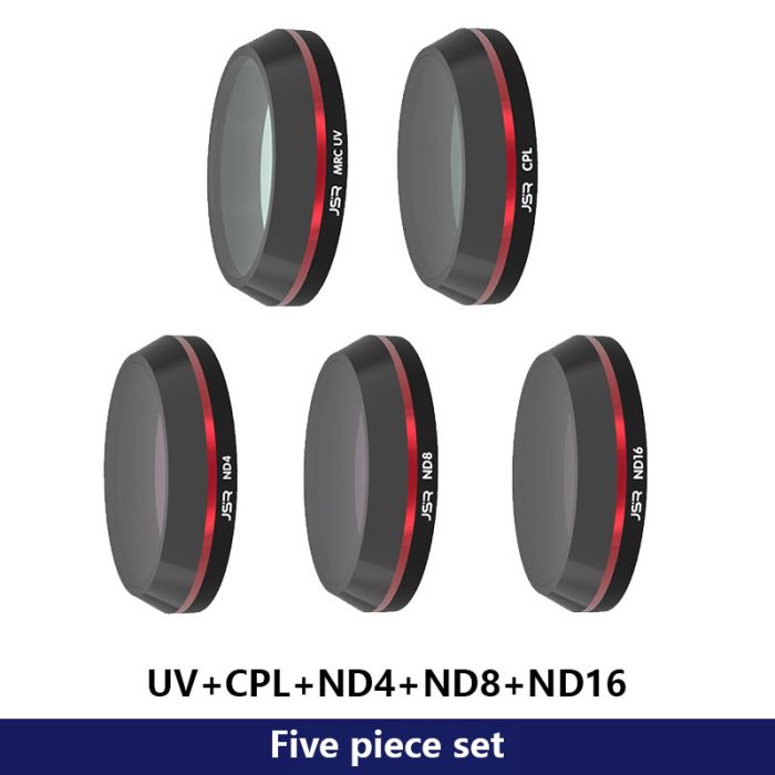 Комплект світлофільтрів від JSR June Star (UV+CPL+ND4+ND8+ND16) для камер FujiFilm X100S, X100 (код JSR-1996-12)