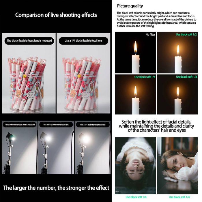 Светофильтр JSR June Star 40.5 mm Black Mist 1/4