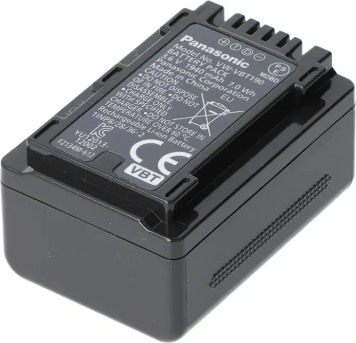 Акумулятор VW-VBT190 (аналог VW-VBT380, VW-VBT380-K) — для камер Panasonic