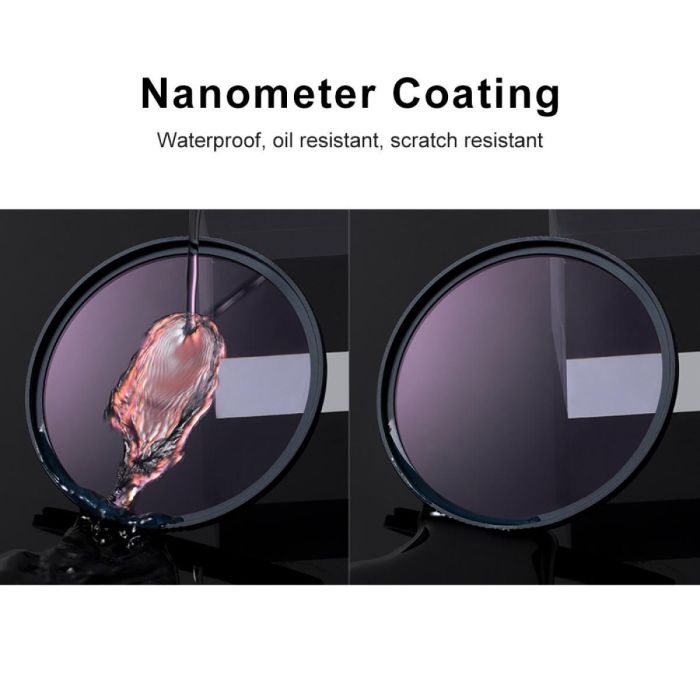 Світлофільтр K&F Concept 58 mm Natural Night (Натуральна ніч) XK44 Nano покриття, оптичне скло Німеччина