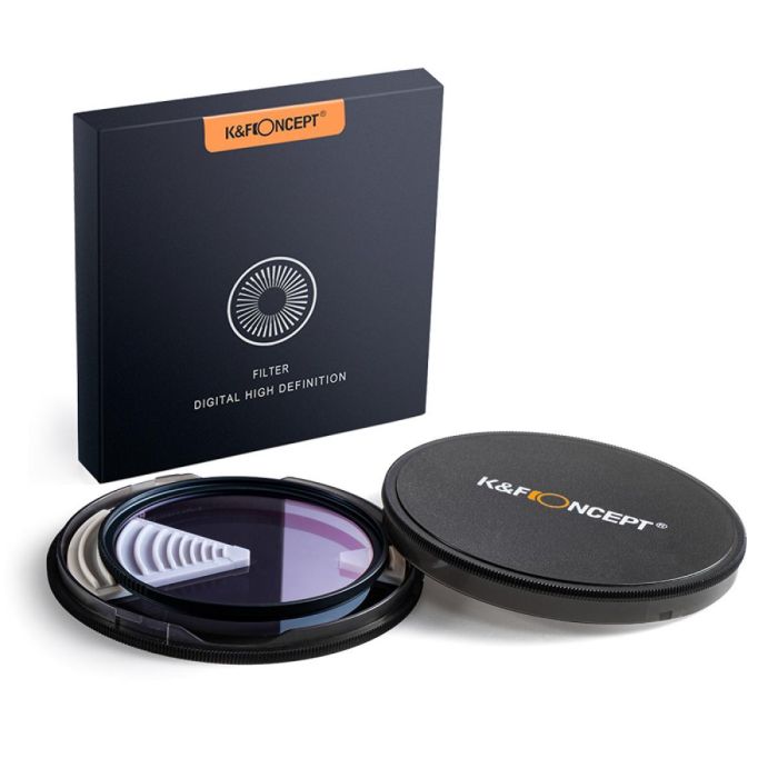 Світлофільтр K&F Concept 58 mm Natural Night (Натуральна ніч) XK44 Nano покриття, оптичне скло Німеччина