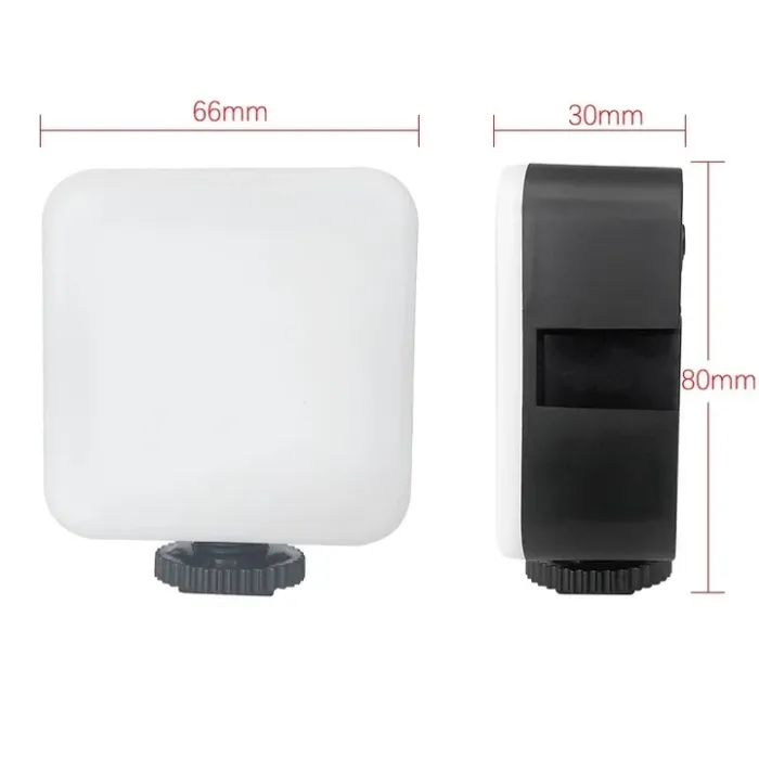 Накамерне світло (mini LED) M11 RGB (кольоровий) з можливістю кріплення на смартфон і вбудований акумулятор