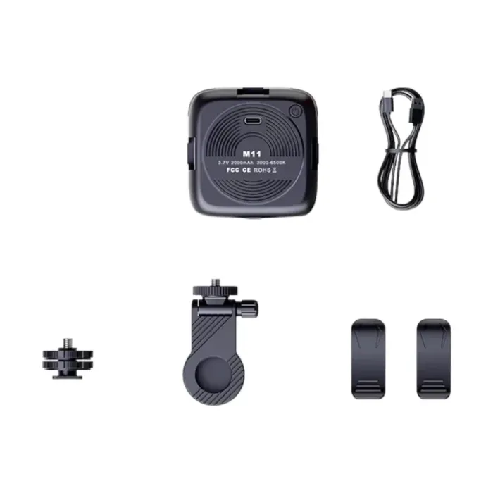 LED-світло (mini LED) M11 RGB (кольоровий) з можливістю кріплення на смартфон і вбудований акумулятор