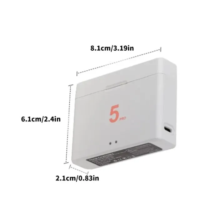 Зарядний пристрій — бокс для зберігання 2 акумуляторів DJI Osmo Action 5 Pro, 4, 3