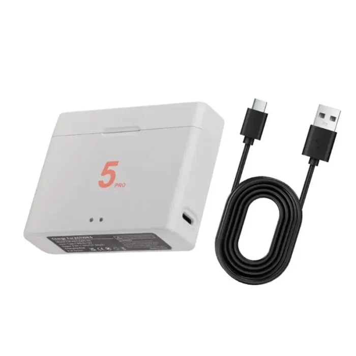 Зарядний пристрій — бокс для зберігання 2 акумуляторів DJI Osmo Action 5 Pro, 4, 3