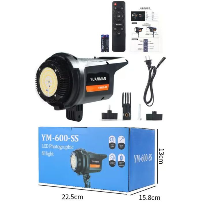 Постійне студійне LED-світло — YM600-SS (3200-6500 K) 100 Вт з пультом