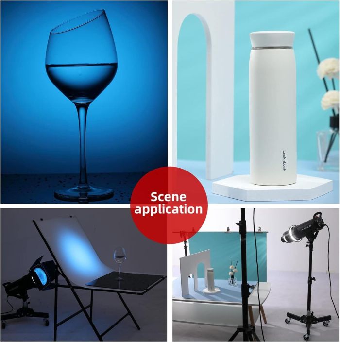 Студійна стійка на коліщатках (роликах) Andoer D12591 (24-86 см)