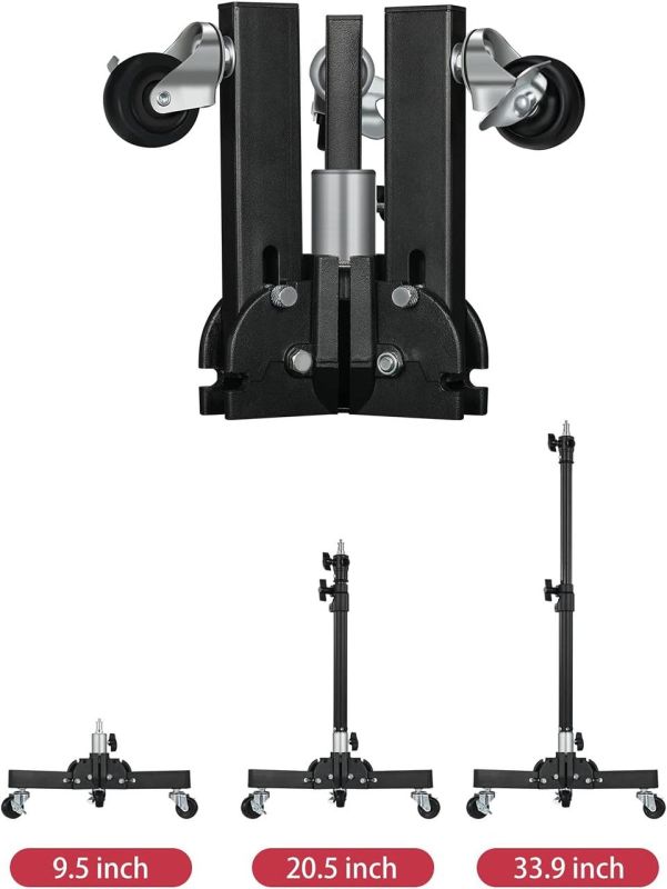 Студійна стійка на коліщатках (роликах) Andoer D12591 (24-86 см)