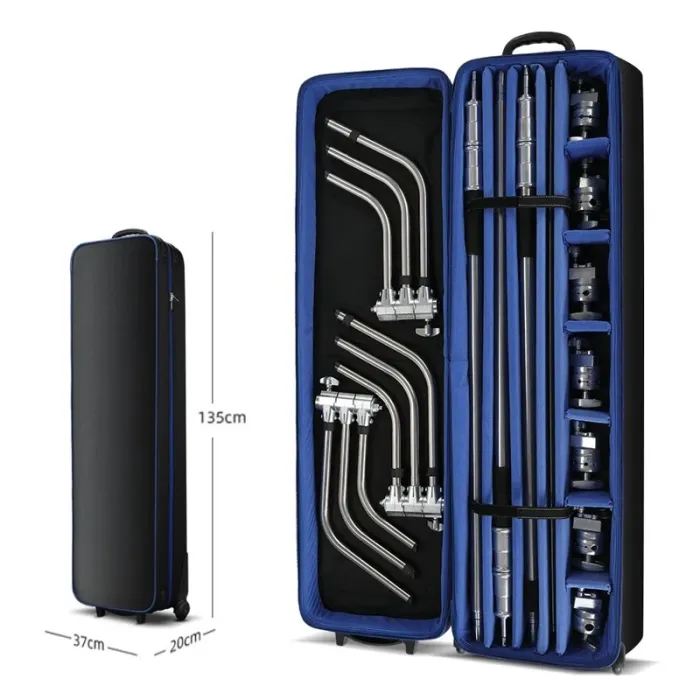 Кофр (валіза) на коліщатках — для студійного фото-відеоборуденції Selens A6322 (135 см х 37 см х 20 см)