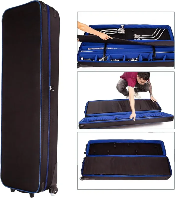 Кофр (валіза) на коліщатках — для студійного фото-відеоборуденції Selens A6322 (135 см х 37 см х 20 см)