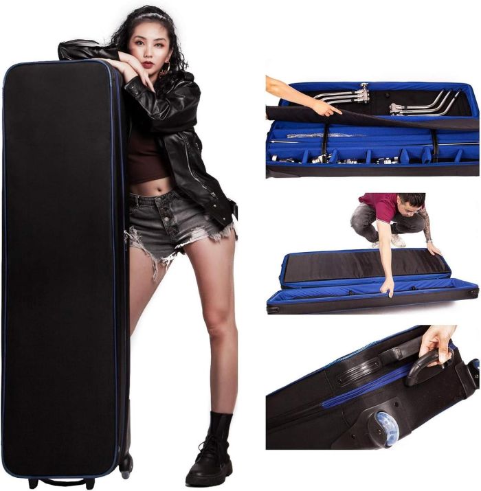 Кофр (валіза) на коліщатках — для студійного фото-відеоборуденції Selens A6322 (135 см х 37 см х 20 см)