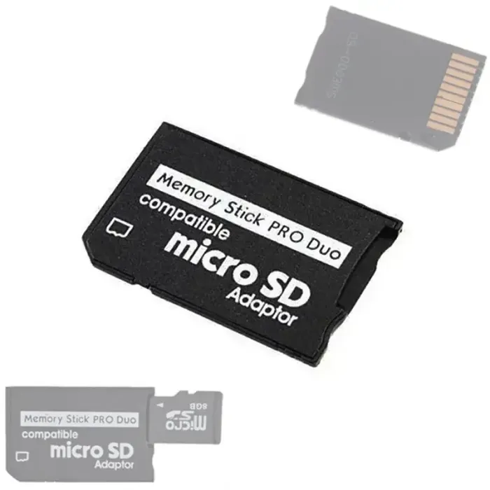 Адаптер MicroSD TF — Memory Stick Pro Duo, перехідник для карт пам'яті для PSP і фотоапаратів Sony