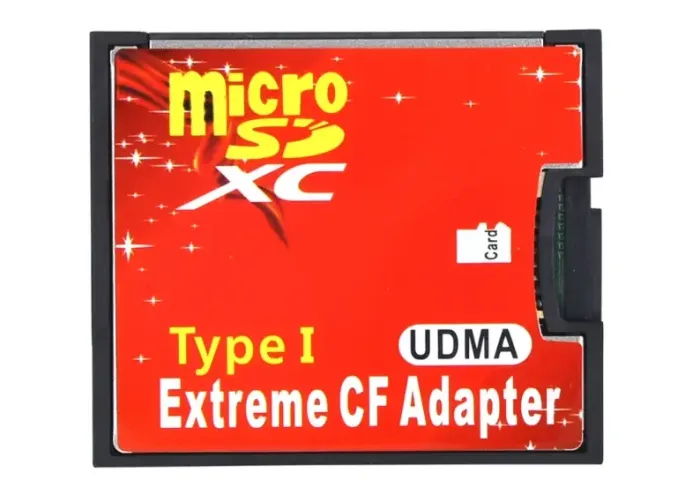 Адаптер перехідник microSD на Compact Flash CF Type I (TF (micro SD) — CF)