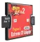 Адаптер перехідник Dual Slot — 2 x microSD на Compact Flash CF Type I (2 x TF (micro SD) — CF)