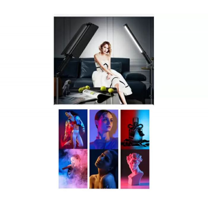 LED — освітлювач, відеосвітло, жзл RGB — Yelangu — R2000 RGB (ZGRL-2000 RGB) 30 ватів, 56 см