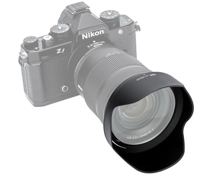 Бленда JJC LH-HB102 (аналог Nikon HB-102) для об'єктивів Nikkor Z 24-120 mm f/4 S, Nikkor Z 28-400 mm f/4-8 VR