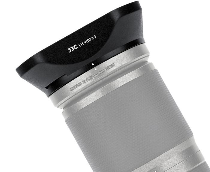 Бленда JJC LH-HB114 (аналог Nikon HB-114) для об'єктивів Nikkor Z 28-400 mm f/4-8, Nikkor Z 24-120 mm f/4 S