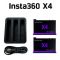 Комплект: зарядний пристрій для 3 акумуляторів Insta360 X4 + 2 акумулятор