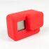 Силіконовий чохол, футляр з кришкою на об'єктив для екшн камер GoPro Hero 6, 5 - червоний (код № XTGP347)