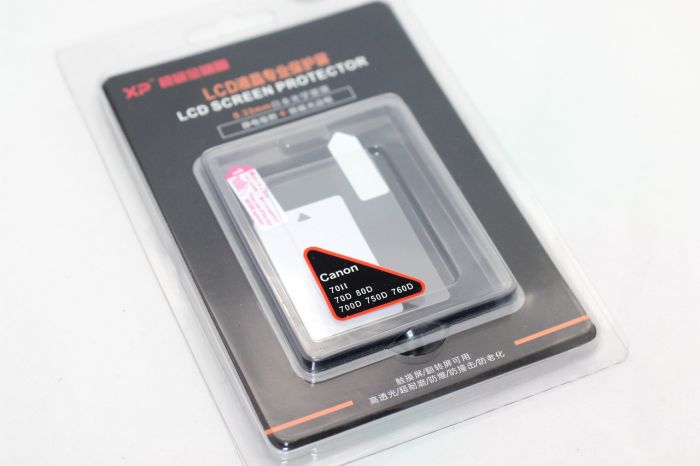 Захист LCD XP для CANON 7D Mark II, 70D, 80D, 700D, 750D, 760D - НЕ ПЛІВКА