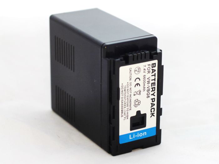 Акумулятор VW-VBG6 (CGA-E/625, VW-VBG130, VW-VBG260, DMW-BLA13E) для камер Panasonic - аналог на 6600 ма