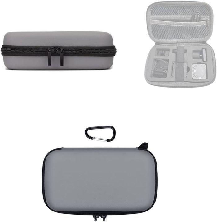 Кейс, футляр, чохол для DJI Action 2 — сірий (20 × 12 × 7 см)