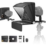 Міні телесуфлер — телепромтер LENSGO TC7 II Ultimate KIT — суфлер для смартфона та фотоапарата
