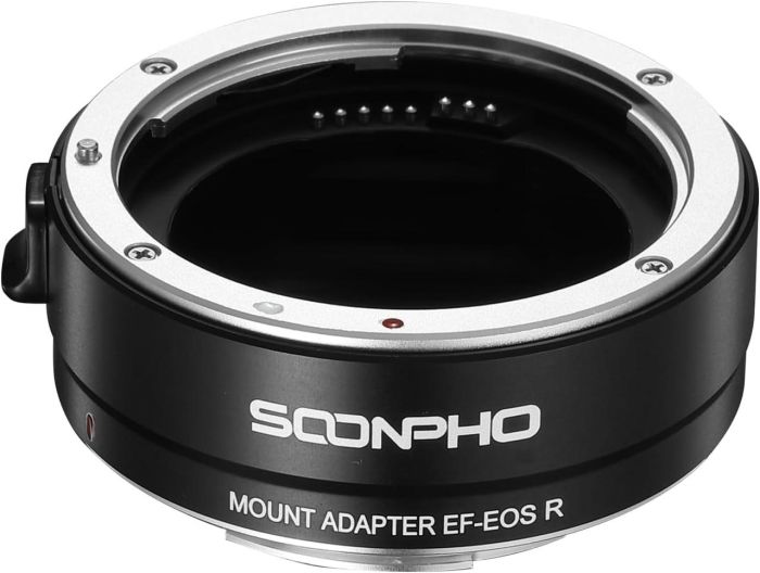 Адаптер-перехідник — автофокусний EF-EOS R для камер Soonpho Canon EOS RF — об'єктив Canon EF-EF-S (EF-EOS R)