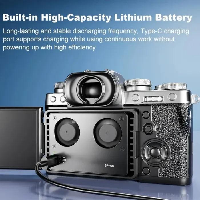 Система охолодження — радіатор SP-A8 від SOONPHO для фотоапаратів Sony, Canon, FujiFilm