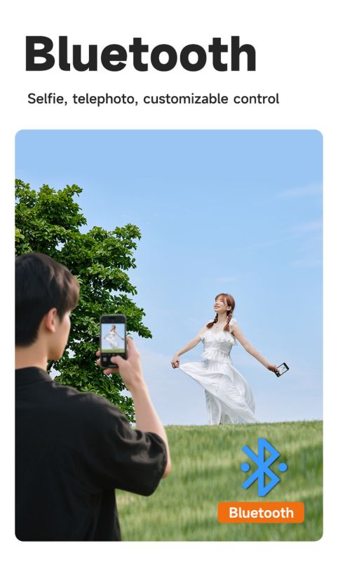 A2 Vlog Selfie Monitor — магнітний екран для селфі та стримів для задньої камери смартфона