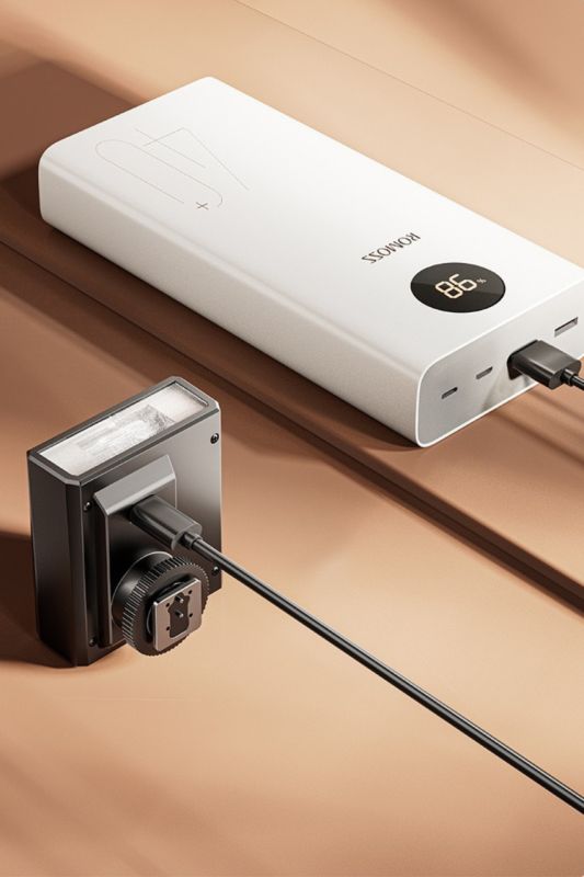 Компактний спалах для фотоапаратів Pentax — G12 Mini Camera Flash Speedlite з USB-C та акумулятором 1200 мА