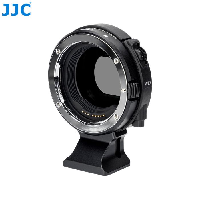 Адаптер (перехідник) автофокусний JJC (CA-EF_EFM_K) EF-EOS M для Canon з CPL і ND3-500 Drop-In фільтрами