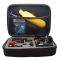 Кейс, футляр для екшн-камер розмір (22 х 17 х 6) для Gopro, SJCAM, Xiaomi та інших екшен камер (код № XTGP116)