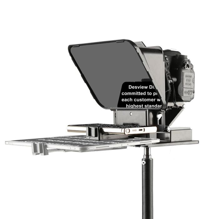 Телесуфлер — телепромтер Desview (Bestview) P8 telepromter — суфлер для смартфона або планшета