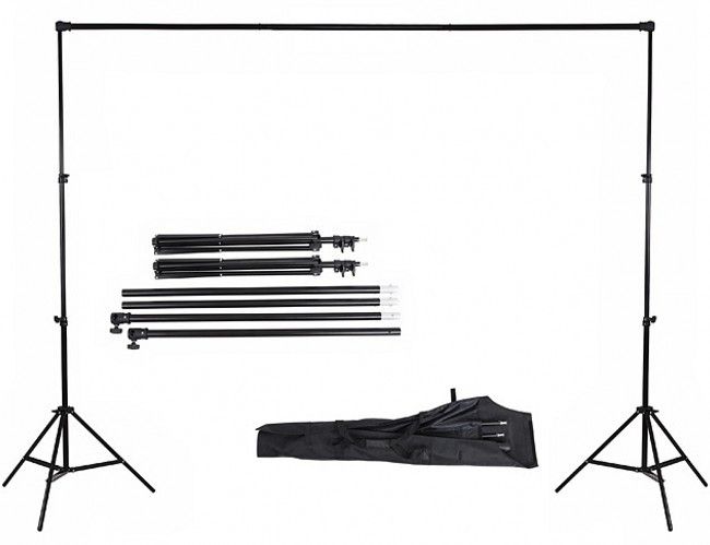 Мобільна установка - кріплення фону - тримач фону "фото ворота" - розмір 2,4 м х 3 м