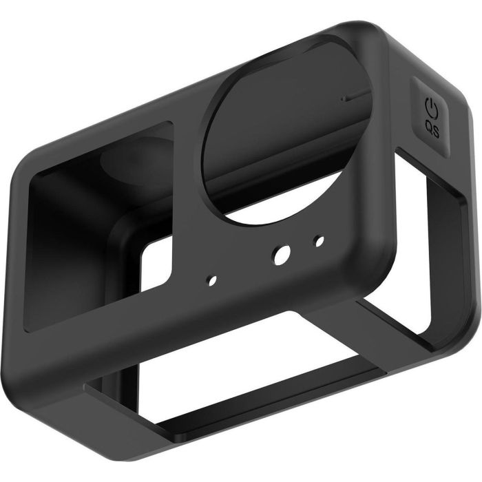 Силіконовий чохол, футляр із кришкою на об'єктив Telesin S6-PTC-011-TDJ для екшн камер DJI OSMO Action 3, 4, 5 зі шнурком