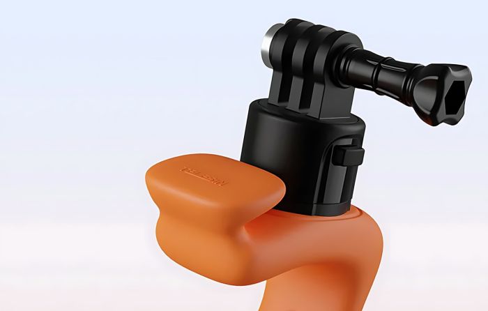 Кріплення на кермо Telesin TLQ-001 — жовтогаряче