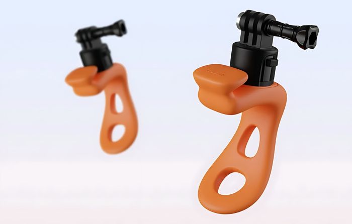 Кріплення на кермо Telesin TLQ-001 — жовтогаряче