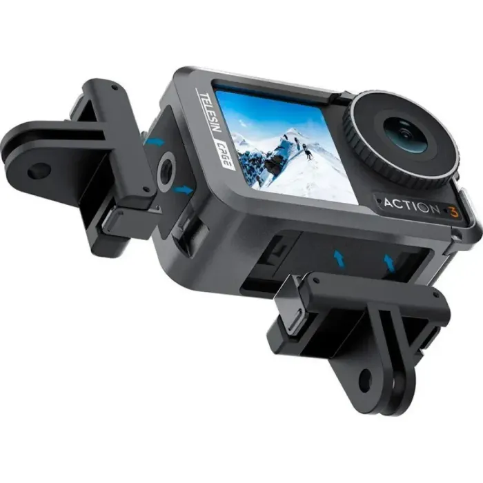 Кріплення-адаптер (рамка) Telesin OA-FMS-004 — металева для екшн-камери DJI Action 5/4/3