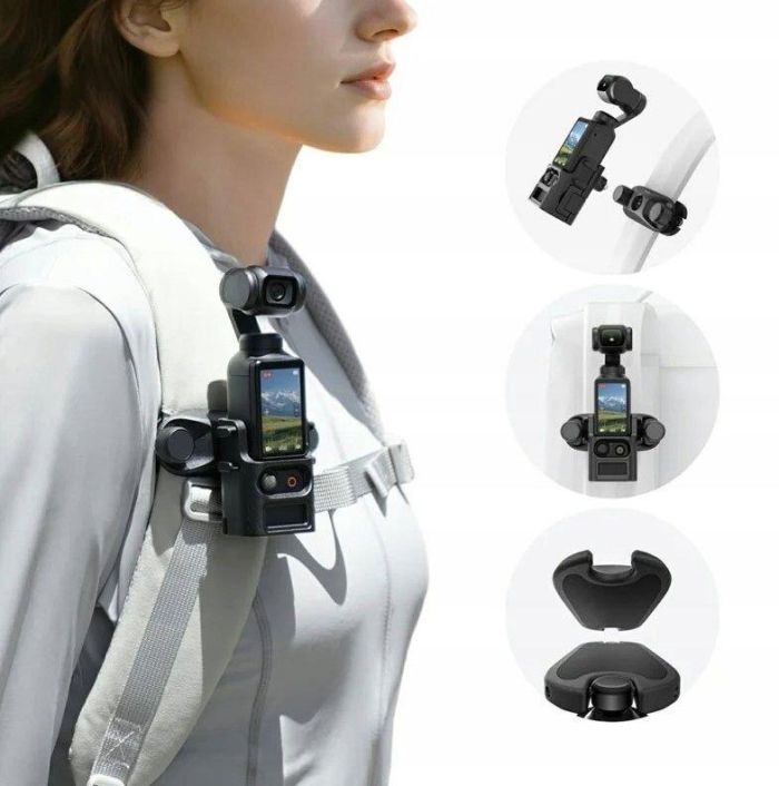 TELESIN S3-JFM-02-TDJ кріплення на рюкзак, на лямку для DJI Osmo Pocket 3
