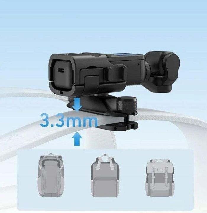 TELESIN S3-JFM-02-TDJ кріплення на рюкзак, на лямку для DJI Osmo Pocket 3