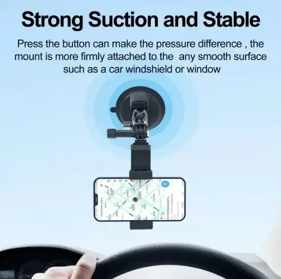 Кріплення шарнір із присоском Telesin TE-SUC-010 для екшн-камери